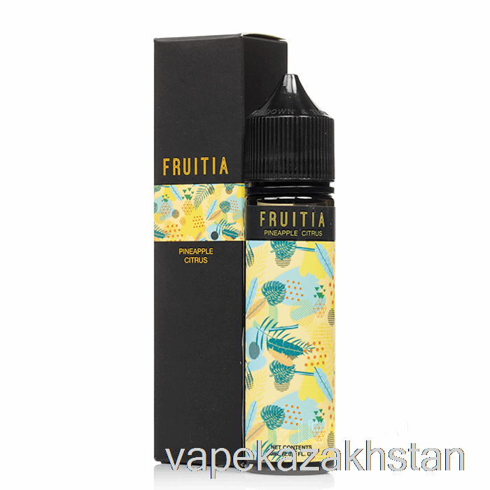 Vape Disposable Pineapple Citrus - Fruitia - 60mL 0mg